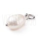Pendente Pérola de Rio Natural +/- 14x8mm