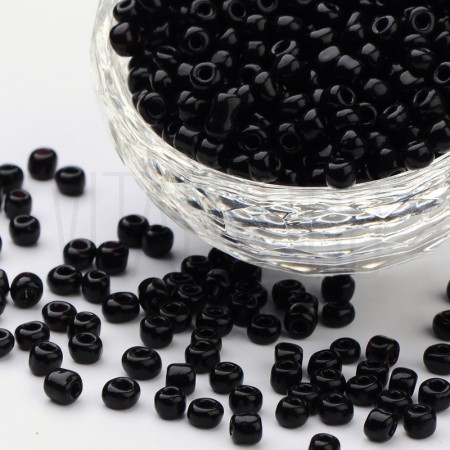 Pack missangão 4mm - PRETO