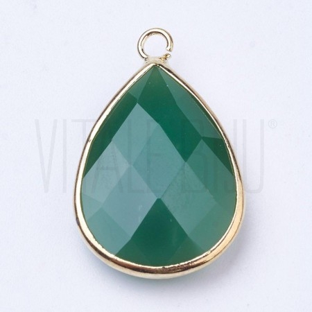 Pendente Gota 18x11mm Borda Do...