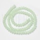 Fiada Cristal Facetado 8mm - MAÇÃ VERDE Fiada Cristal Facetado 8mm - MAÇÃ VERDE