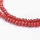 Fiada Cristal Facetado 2.5mm - Vermelho