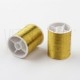 Fio de poliester acabamento metálico 0.1mm - ( bobine 54 metros)  -  Dourado