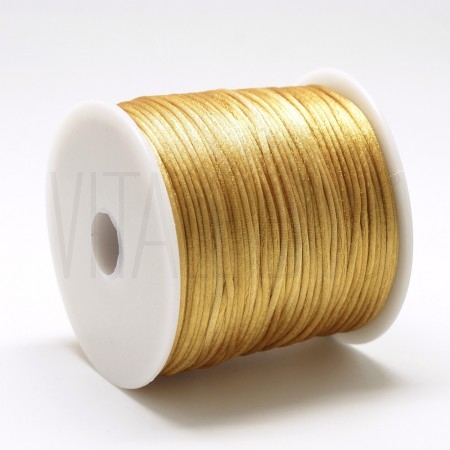 Fio de seda 1mm - DOURADO