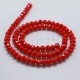 Fiada Cristal Facetado 3.5mm - VERMELHO
