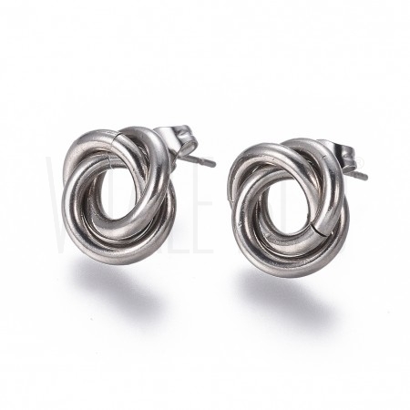 Brinco Ornamentos 13mm - Aço Inox