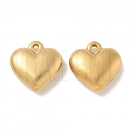 Pendente Coração  16x16mm - Aç...