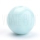 Pack 27.5g contas acrílicas 8mm - AZUL CLARO