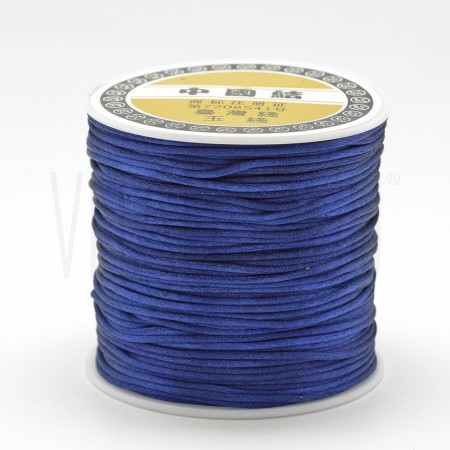 Fio de seda 1mm - AZUL ESCURO