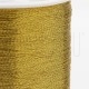 Fio de poliester acabamento metálico 0.1mm - ( bobine 54 metros)  -  Dourado
