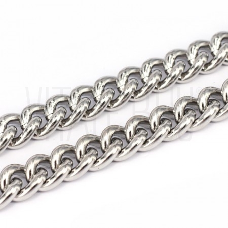 Corrente elo oval torcido 9mm ...