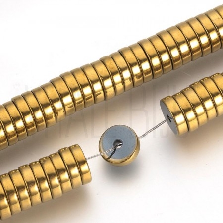 Pack 20 contas hematita 6mm do...