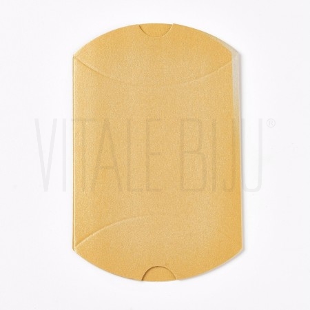 Pack com 10 caixas 10x8cm - DOURADO