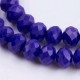 Fiada Cristal Facetado 8mm - AZUL ROYAL