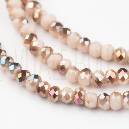 Fiada Cristal Facetado 3mm - B...