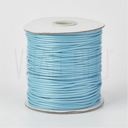 Fio sintético encerado 1mm - Azul Claro