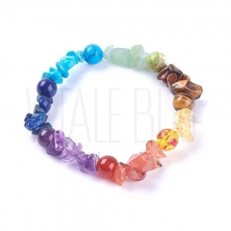 Pulseira Elástica 7 Chakras - ...