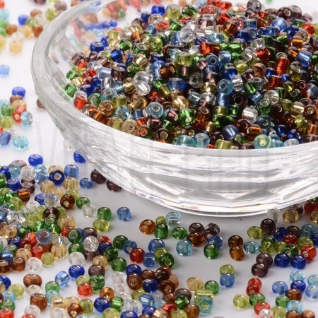 Pack missanga 3mm - COLOR MIX ...