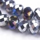 fiada cristal facetado 8mm - GRAFITE MIX AURORAL BOREAL