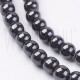 Fiada Contas +/- 6mm - Hematita-Hematite