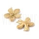Entremeio Flor 25mm - Aço Inox Dourado