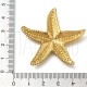 Pendente Estrela do Mar 41x45mm - Aço Inox Dourado 