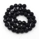 Fiada Contas Facetadas +/- 8mm - Onix