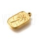Pendente Coqueiro (Palmeira) 18x10mm - Aço Inox - Dourado