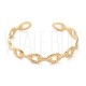 Pulseira/Bracelete Ajustável Corrente  (60cm) - Aço Inox Dourada ( Edição Limitada)