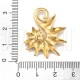 Pendente 32x35mm - Aço Inox 304  Dourado Ouro18K