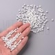 Pack missangão 4mm - BRANCO OPACO PEROLADO  