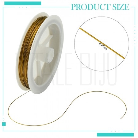 FIO TIGER TAIL 0.45mm - Fio Re...