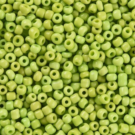 Pack missanga 3mm - VERDE CLAR...