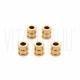 Entremeio/ Separador 6x6mm Furo: 3mm - Aço Inox Dourado 201