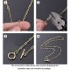 Corrente Paperclip  12x4mm -  Aço Inoxidável 304