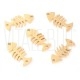 Entremeio Espinha de Peixe 14x6mm - Aço Inox Dourado