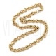 Fio Elo Redondo 8mm - Aço Inox Dourado