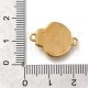 Entremeio Concha 20x15mm – em Aço Inoxidável