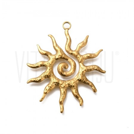 Pendente SOL  37mm - Aço Inox ...