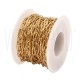 Corrente Paperclip Texturizada 9.7x3.5mm Aço Inoxidável 304 