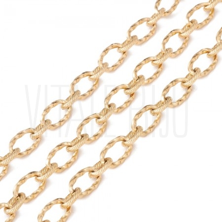 Corrente Elo Oval Torcido  7x1...