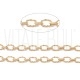 Corrente Elo Oval Torcido 7x11,5mm - Aço Inoxidável Dourado IP Corrente Elo Oval Torcido 7x11,5mm - Aço Inoxidável Dourado IP