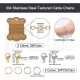 Kit DIY Corrente em Aço Inoxidável 304 Dourado e Prateado - 4m + Fechos e Argolas Kit DIY Corrente em Aço Inoxidável 304 Dourado e Prateado - 4m + Fechos e Argolas