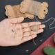 Kit DIY Corrente em Aço Inoxidável 304 Dourado e Prateado - 4m + Fechos e Argolas Kit DIY Corrente em Aço Inoxidável 304 Dourado e Prateado - 4m + Fechos e Argolas