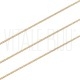 Kit DIY Corrente Grumet em Aço Inoxidável 304 Dourado - 10m + Fechos e Argolas Kit DIY Corrente Grumet em Aço Inoxidável 304 Dourado - 10m + Fechos e Argolas