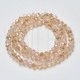 Fiada de Contas Cristal Facetado Pessego AB 8x6mm para Bijuteria Fiada de Contas Cristal Facetado Pessego AB 8x6mm para Bijuteria
