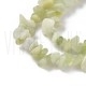Fiada Cascalho/Chips de Jade Nova Natural 5-8mm  +/- 80cm
