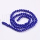 Fiada Cristal Facetado 6mm - Azul Royal Fiada Cristal Facetado 6mm - Azul Royal