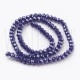 Fiada Cristal Facetado 6mm - Azul Royal Espelhado