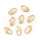 Fecho Lagosta Premium em Latão com Banho Ouro 18K – 11x7mm