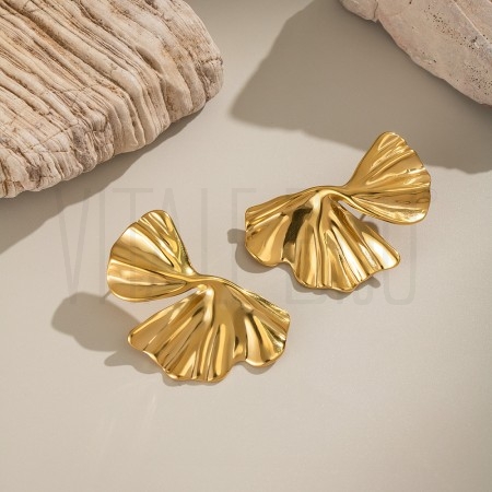 Brinco Borboleta 40x22mm - Aço...